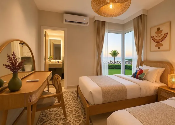 Panoramic Sea View Brand New 4bdr In Azzurra Sahl Hasheesh Villa *